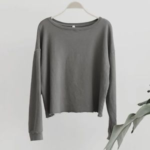 Grey Crewneck Sweatshirt